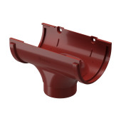 Воронка водосточная ПВХ Docke Standard Красная 120/80 мм