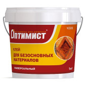 Клей универсальный Оптимист K506 для безосновных материалов 1 кг